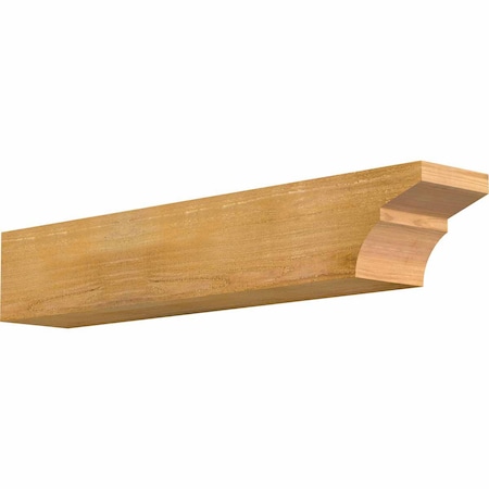 Ekena Millwork Monterey Rough Sawn Rafter Tail, Western Red Cedar, 6"W x 6"H x 36"L RFT06X06X36MON00RWR